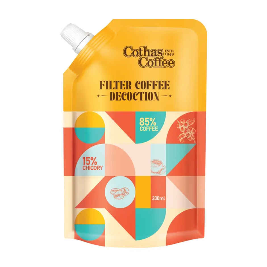 Cothas Filter Coffee Decoction Medium Roast Coffee Premix