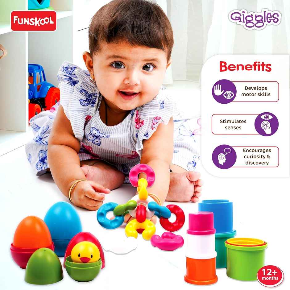 Giggles LINK STACK N NEST TOY SET 2015-1073100