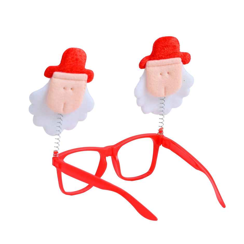 Christmas Tree & Santa Design Glitter Goggles | Party Accessory | Picfest