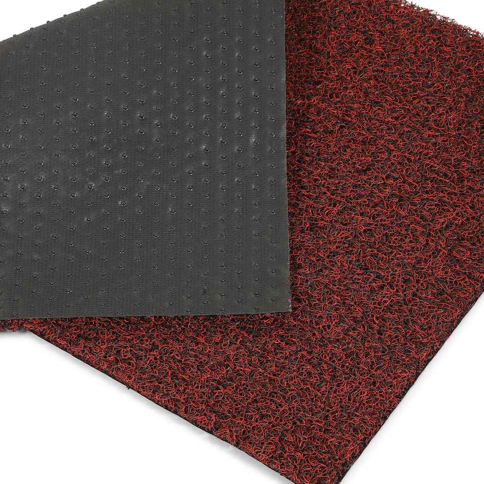 Status Milange Pvc Noodle Mat | 40 x 60 Cm | Red