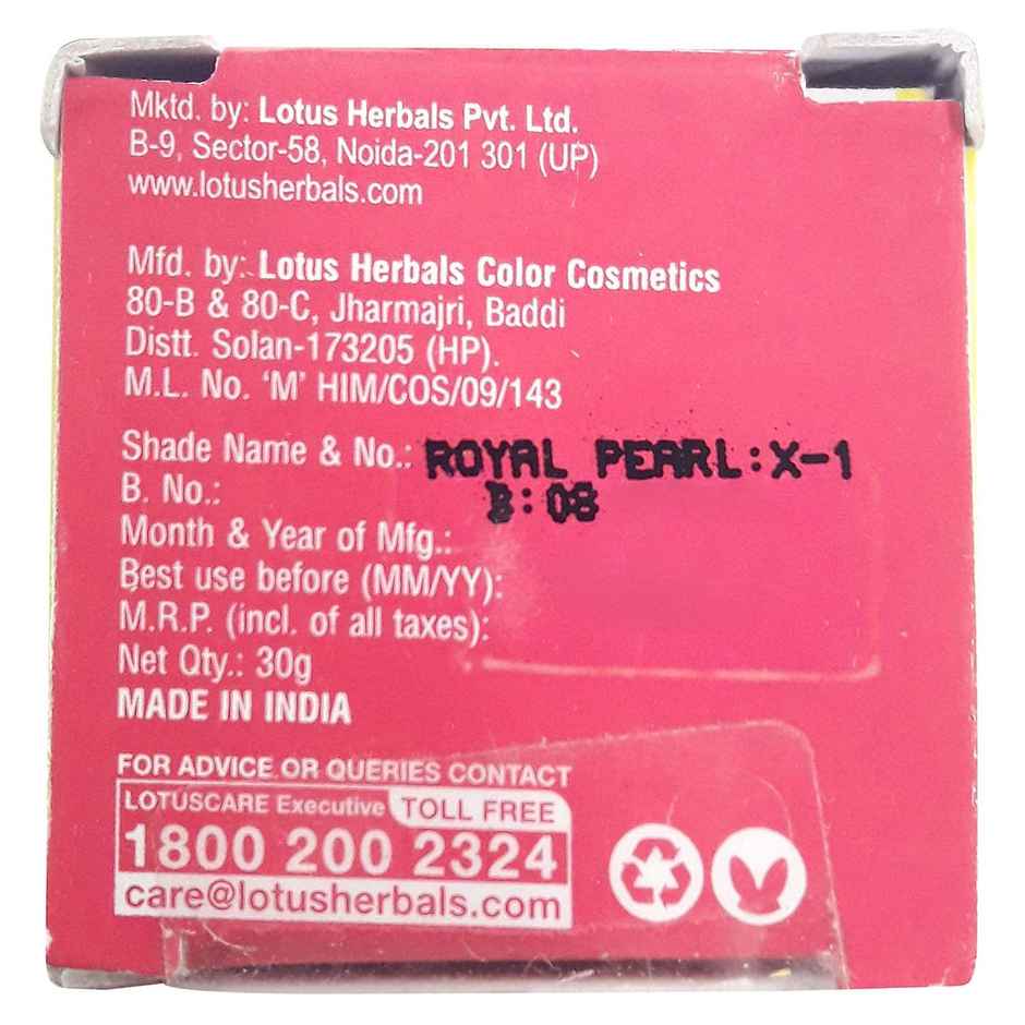 Lotus Make-Up Xpressglow Daily Beauty Cream Royal Pearl Spf 25 Aloe Vera Semi Matte Finish