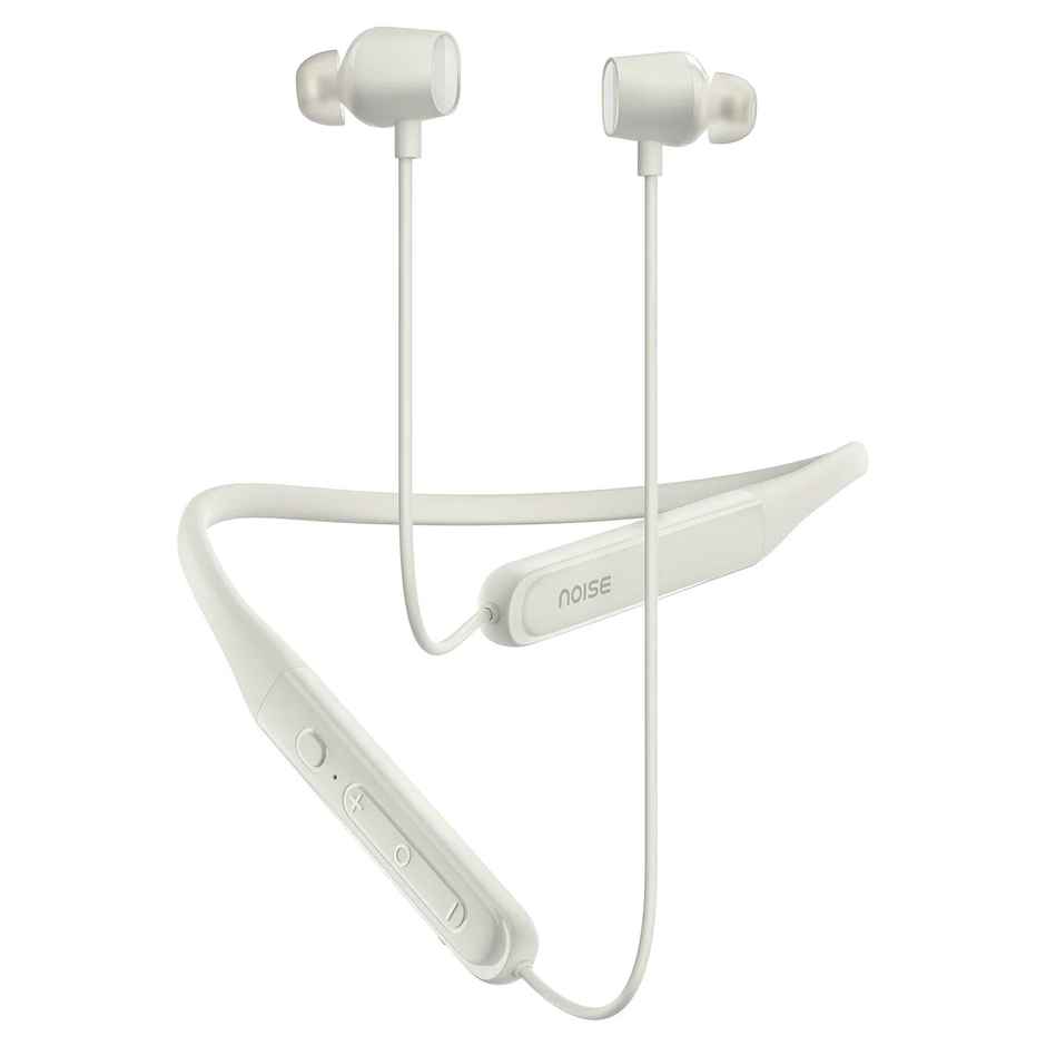Noise Airwave Crest Bluetooth Wireless Neckband Earphones with Mic | Velvet Beige