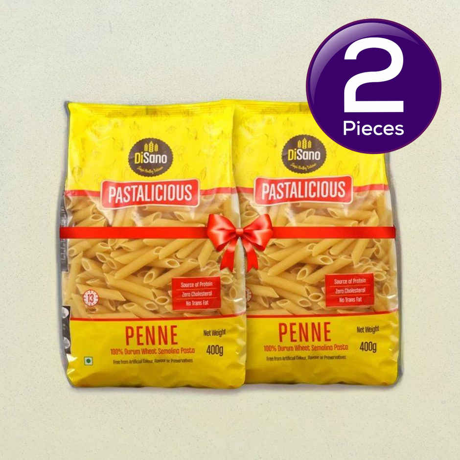 Disano Penne Pasta, Durum Wheat, No Maida Combo