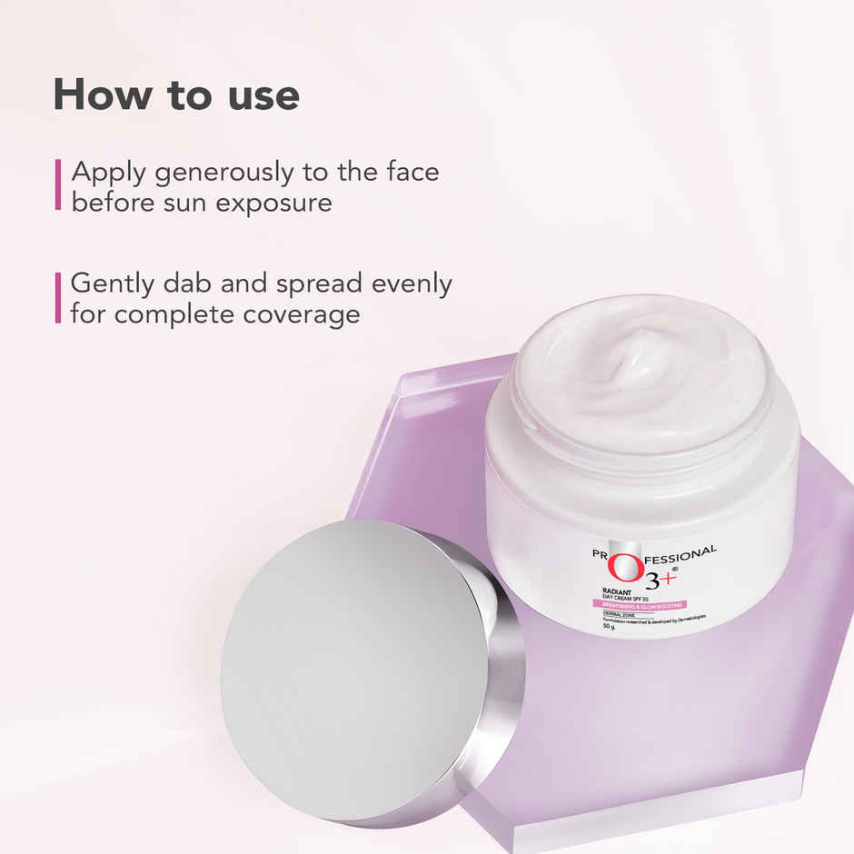 O3+ Radiant Day Cream SPF-30 Brightening & Radiant
