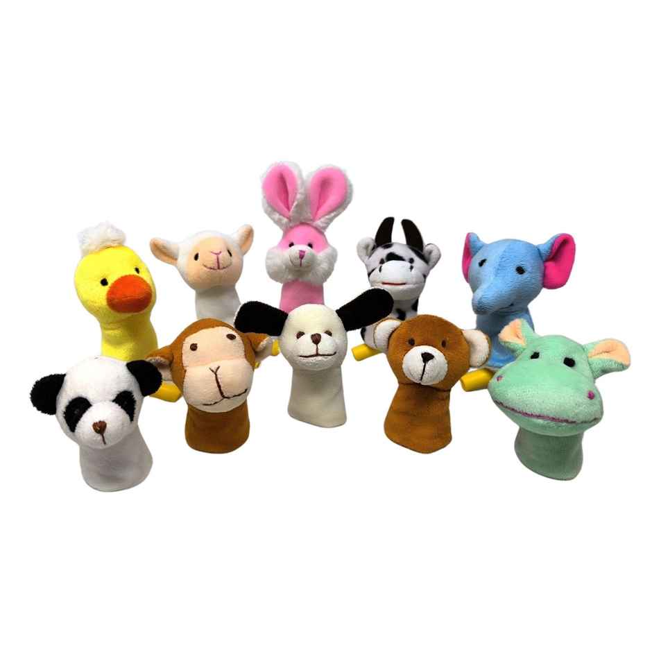 Sterling Finger Puppets Pack Of 10 - Multi