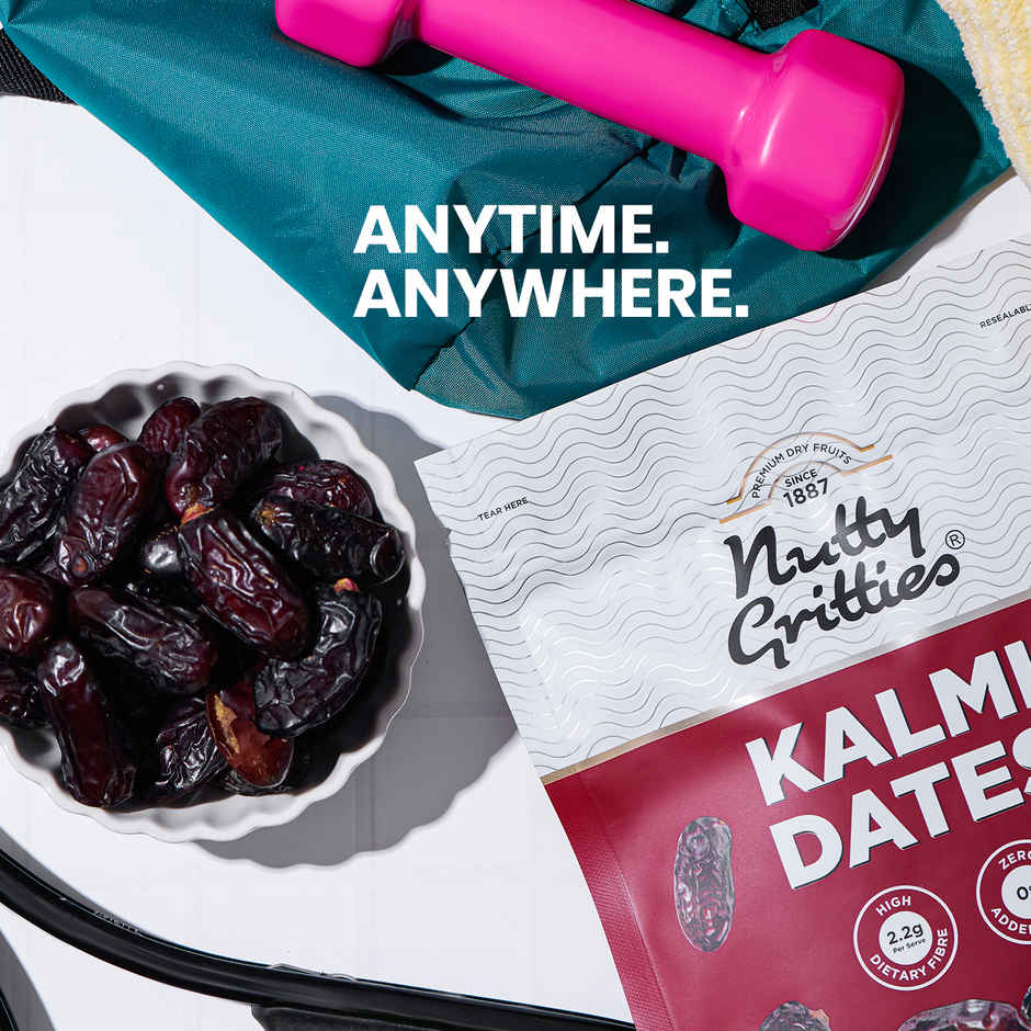 Nutty Gritties Premium Kalmi Dates | High Fibre