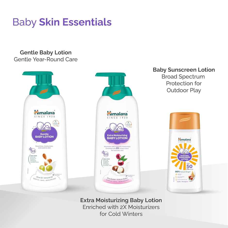 Himalaya Gentle Baby Sunscreen Lotion | SPF 50 PA++++