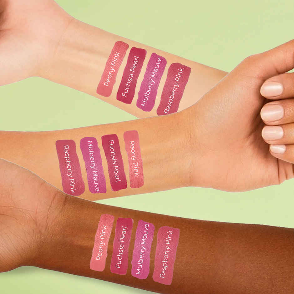 Just Herbs Herb-Enriched Matte Liquid Lipstick | Ayurvedic | Red & Bold | Hydrating & Lightweight