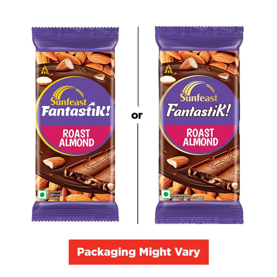 Sunfeast Fantastik Roasted Almond | Nutty & Crunchy