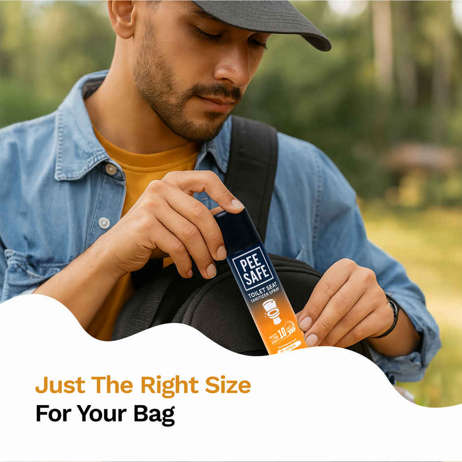 Pee Safe Toilet Seat Sanitizer Spray (Citrus)