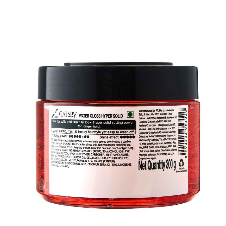 Gatsby Japan's No 1 Water Gloss - Hyper Solid