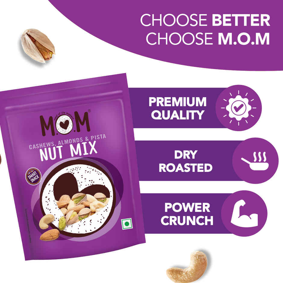 MOM Roasted Cashews, Almonds & Pista Nut Mix Combo