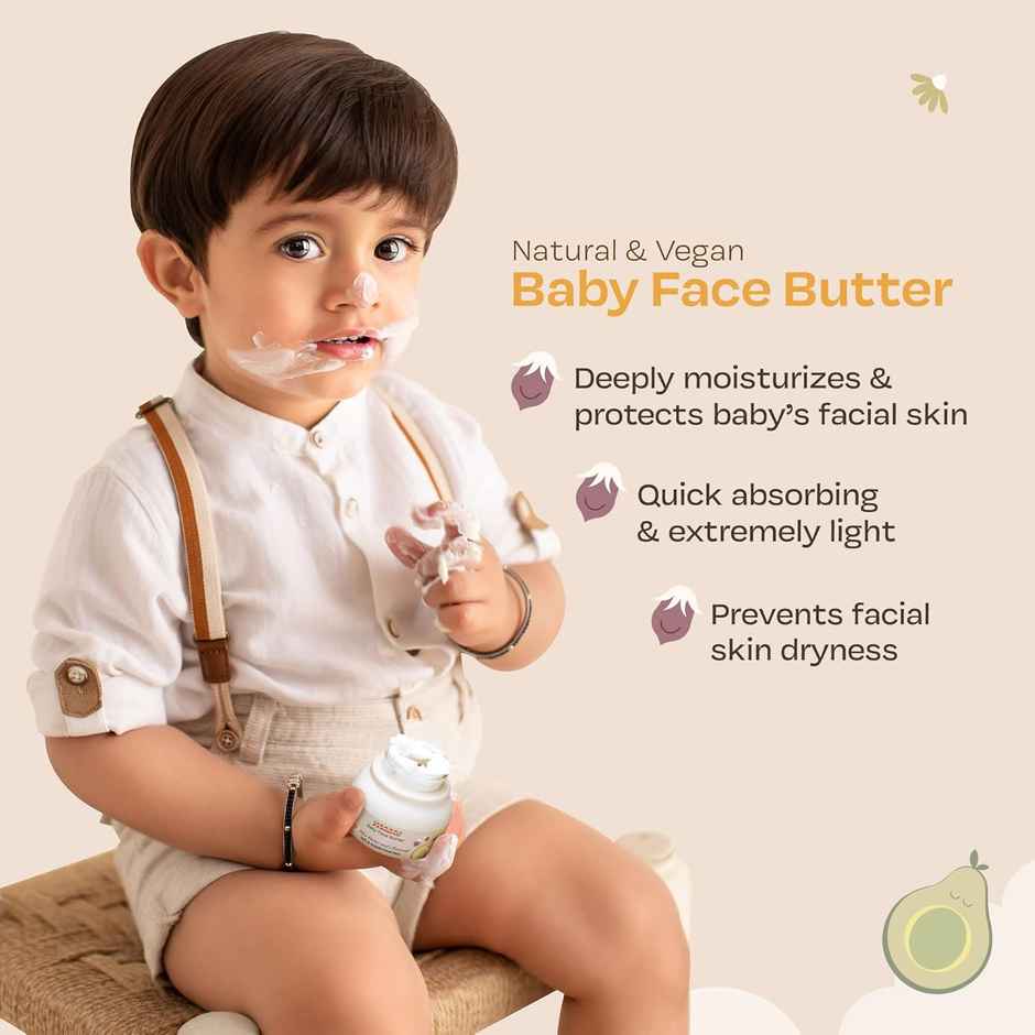 Maate Baby Face Butter Enriched With Shea Butter & Avocado Baby Cream For Kids 0-12 Years