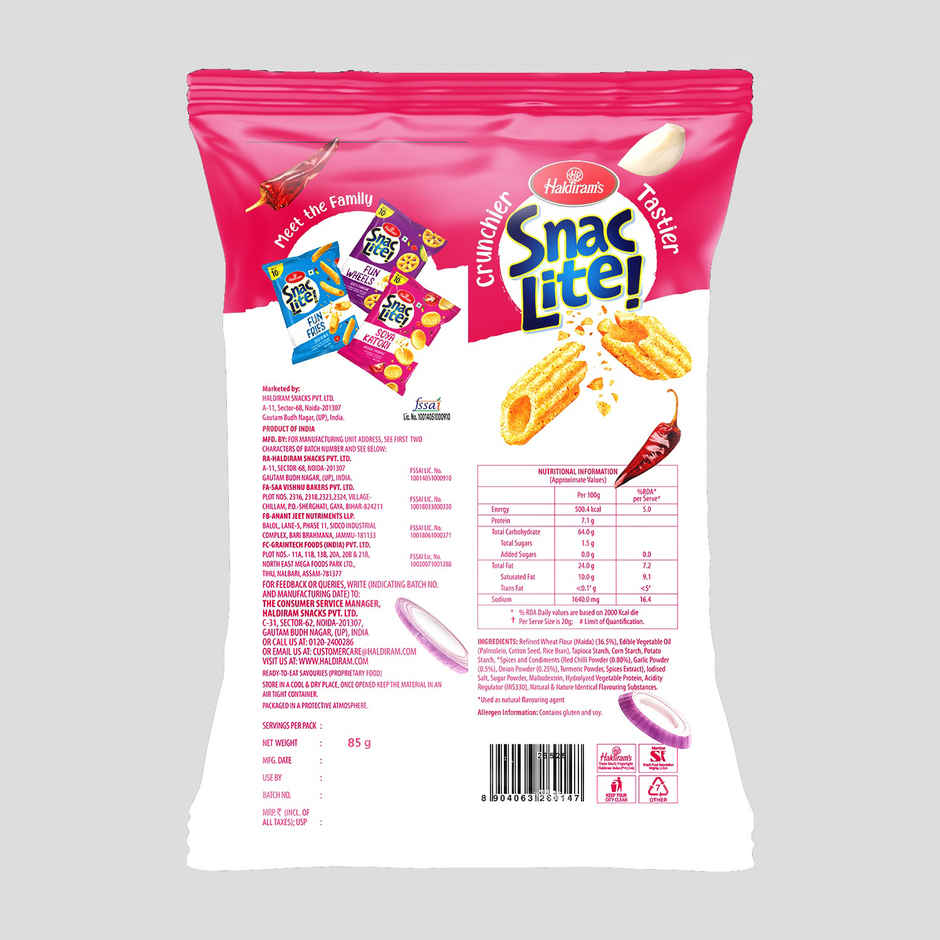 Haldiram's Snac Lite - Fun Fingers Combo