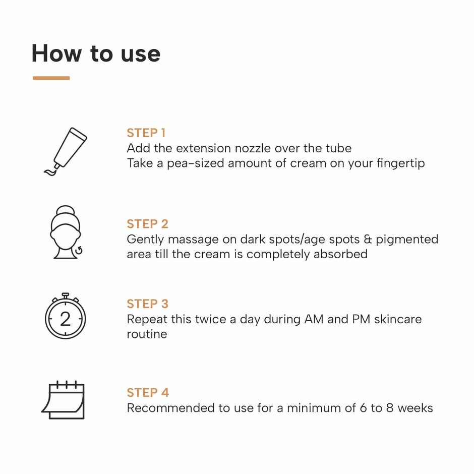 Dermatouch Bye Bye Pigmentation Removal Cream For Women & Men With Niacinamide