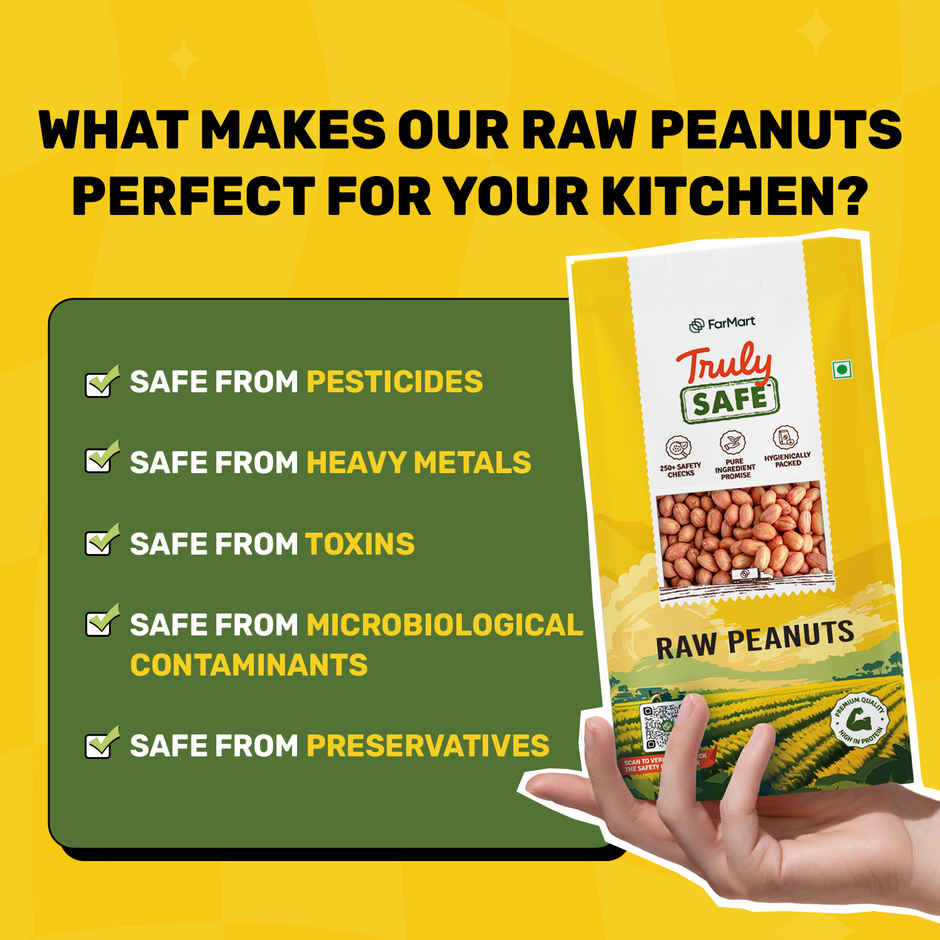 Truly Safe Premium Raw Peanuts