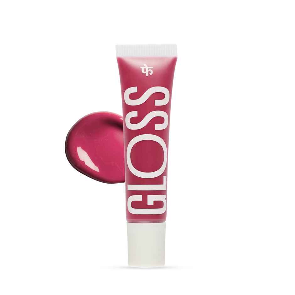 Fae Beauty Peptide Lip Gloss | Passionfruit Oil & Argireline Shade Giving | Warm Barbie Pink Gloss