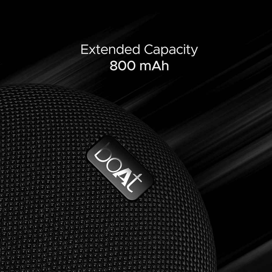 boAt Stone 193 Bluetooth Speaker with 5W Audio, 4H Playtime, TWS Feature & IPX7 Rating - Pitch Black