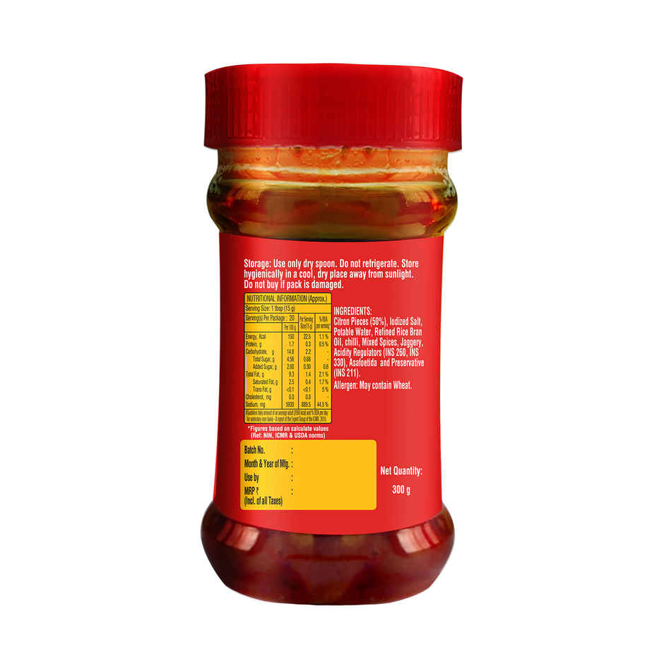 Ruchi magic Citron Pickle