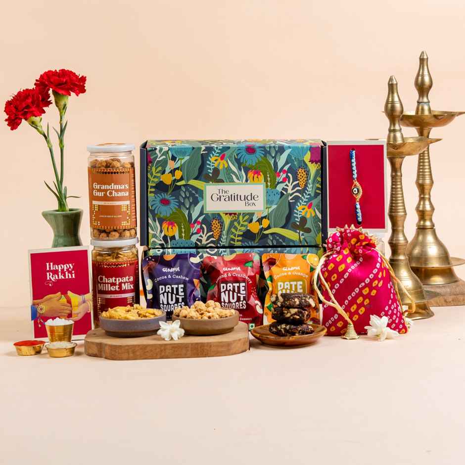 Gladful Festive Delights Rakhi Gift Box