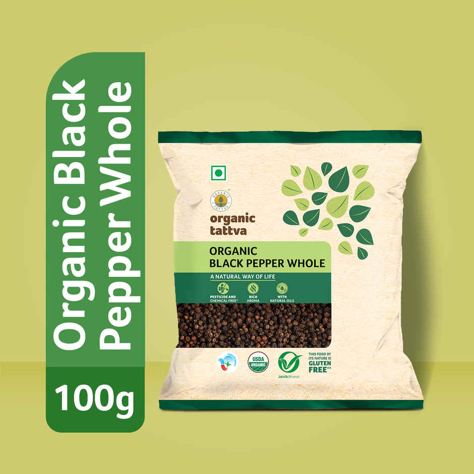 Organic Tattva Black Pepper Whole