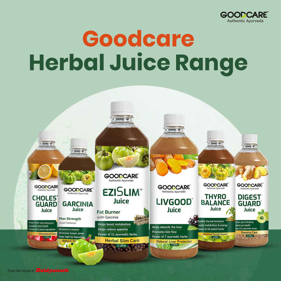 Goodcare Ezi Slim Juice Power Of 11 Ayurvedic Power Helps Boost Metabolism And Promote Weight Loss