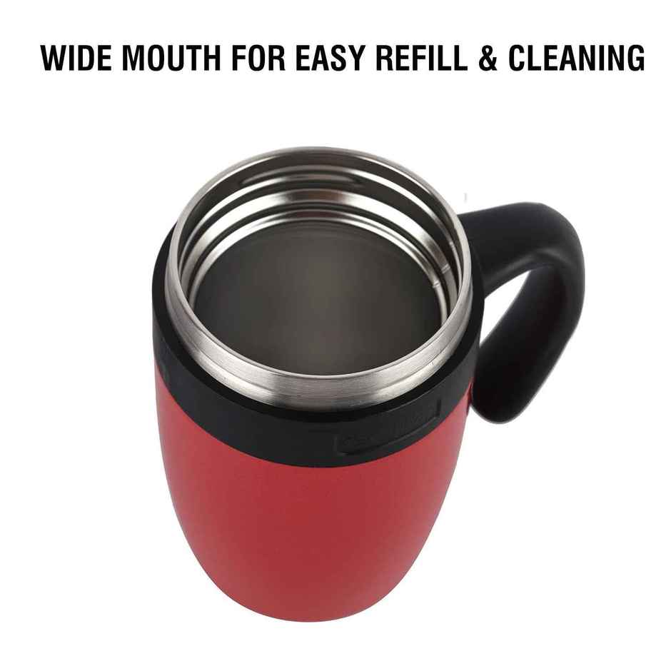 Cello Stainless Steel Lexus Tea Coffee Vacusteel Mug | 500 ml | Colour May Vary