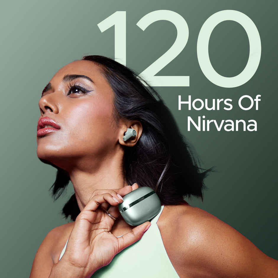 boAt Nirvana Ion With ANC(32dB) | 120Hrs Playback | Crystal Bionic Mode