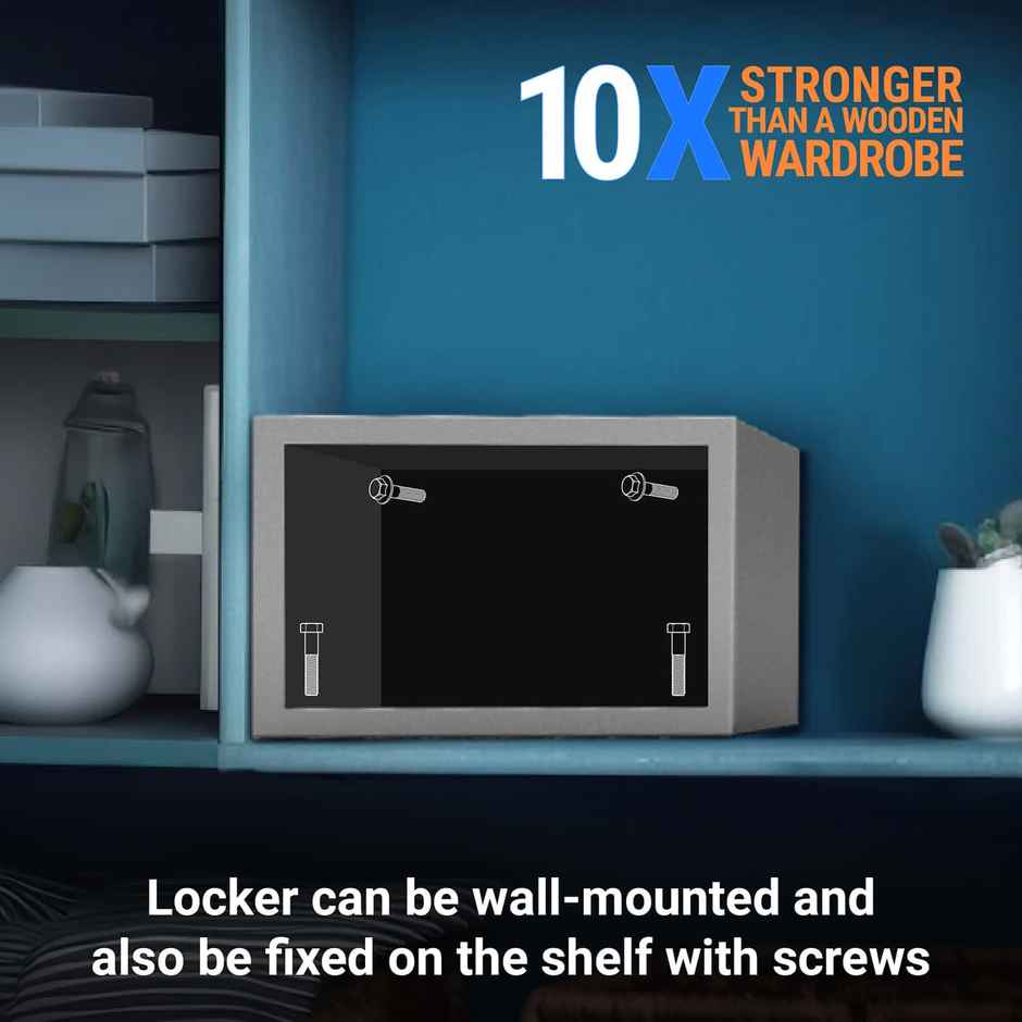 Godrej Security Solutions Forte Pro 10 L Digital Electronic Locker with Motorized Locking Mechanism