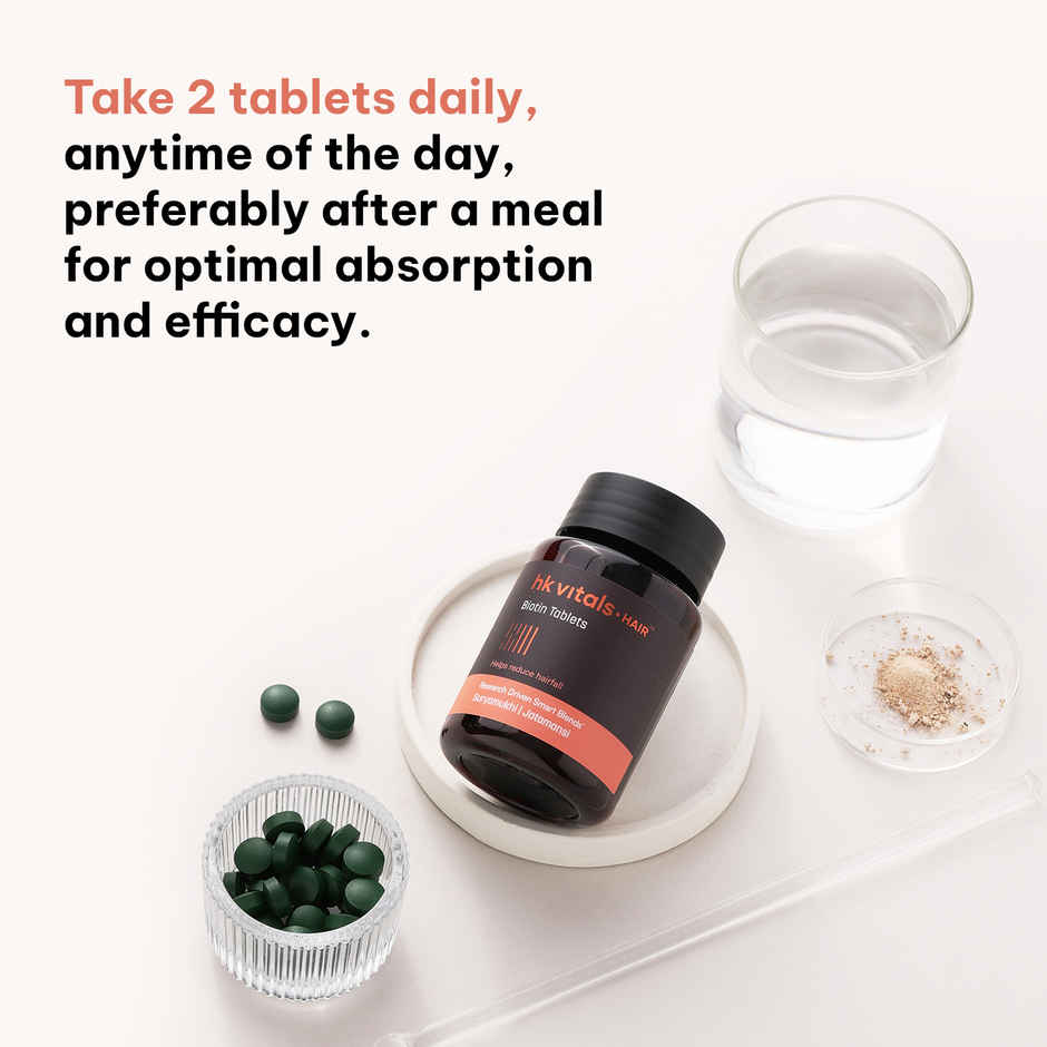 hk vitals Biotin (90 Tablets)