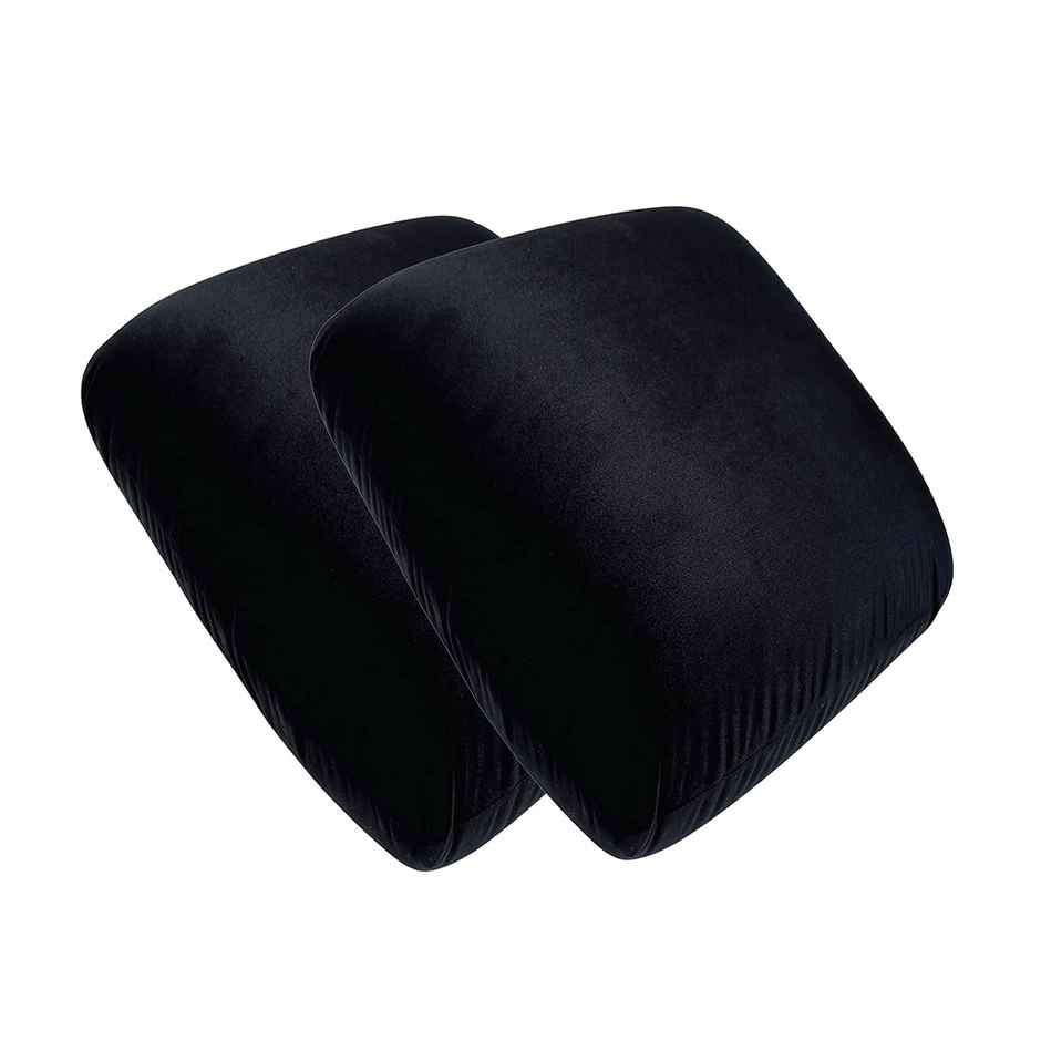 Gomechanic Godryft Memory Foam Car Seat Cushion For Back Support To Relieve Sciatica Pack Of 2