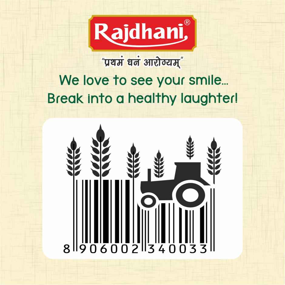 Rajdhani Chakki Fresh Atta | 100% Atta, 0% Maida