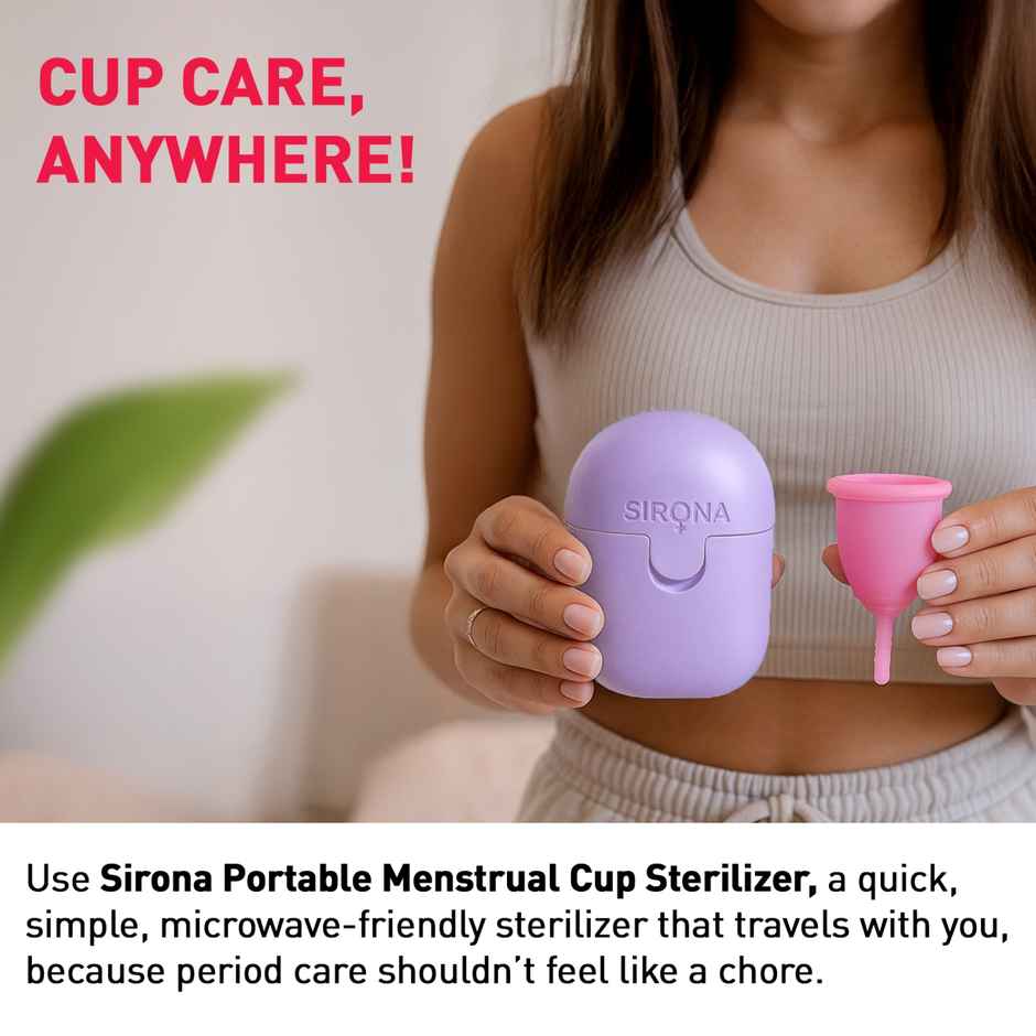 Sirona Portable Menstrual Cup Sterilizer