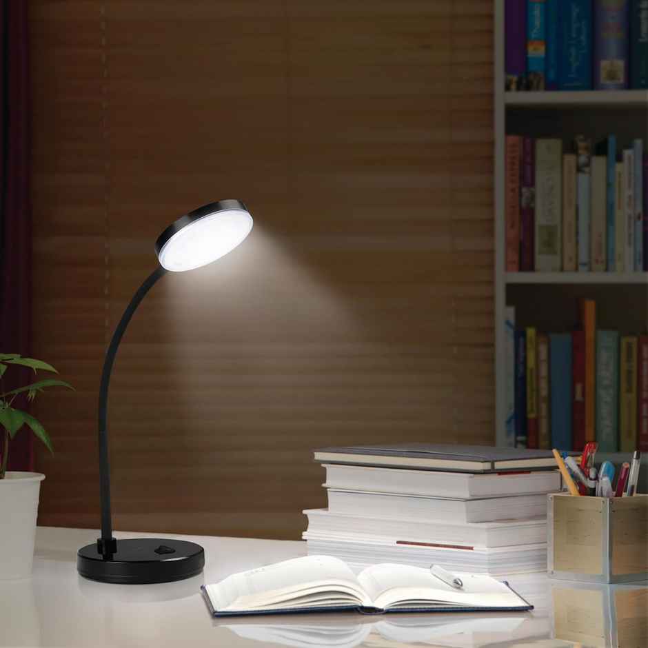 PHILIPS Opus 5W LED Table Lamp | Rechargeable LED Desk/Table Lamp for Study and Office Use,Cool White,Pack of 1