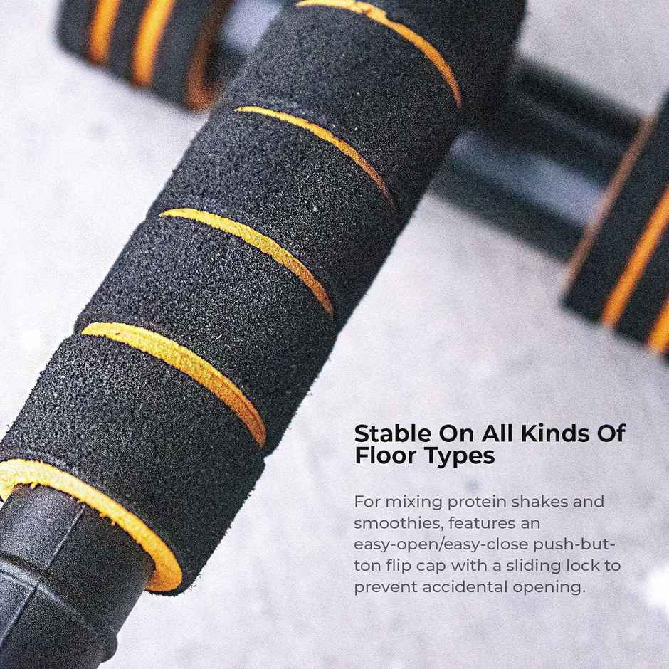 Boldfit Push Up Bar Pushup Home Gym Equipment For Training Antislip Multicolor