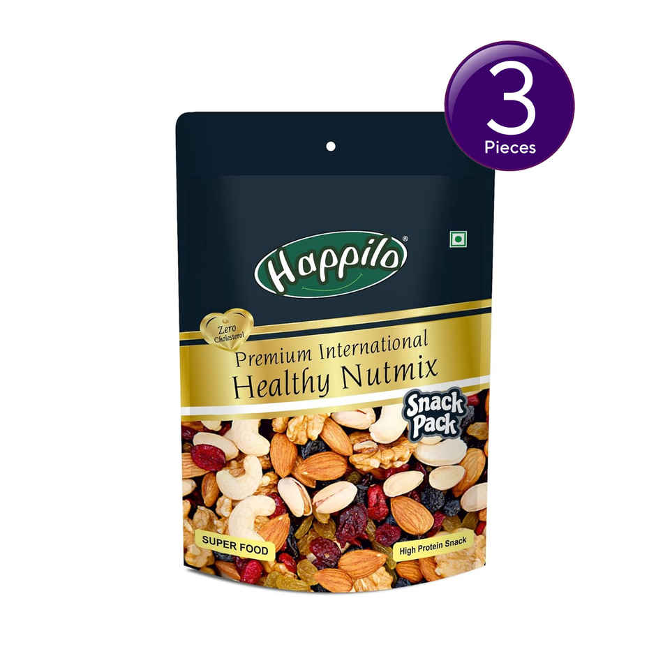 Happilo Snack Pack International Healthy Nutmix Combo 