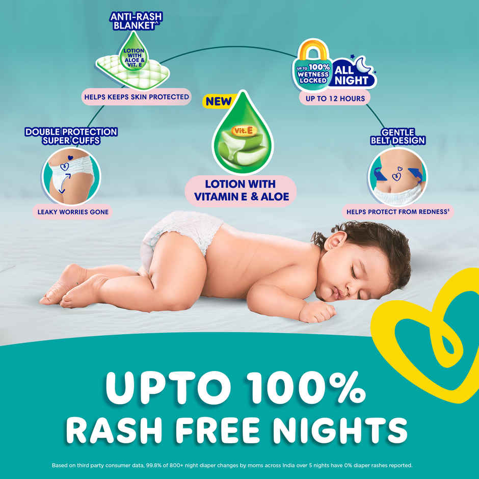 Pampers All Round Protection Pant Style Diaper | XL | 112 pcs