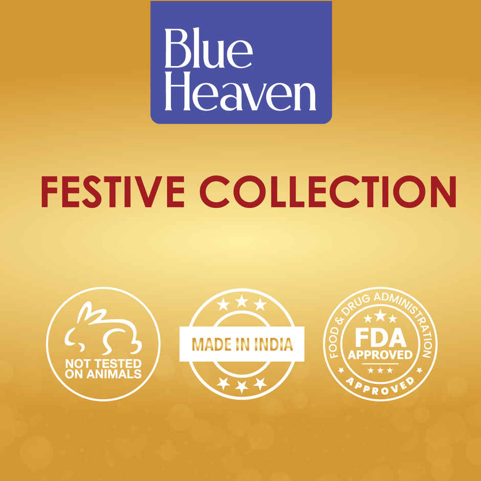 Blue Heaven 2 In 1 Festive Lipstick Dual Shade Ultra Lightweight Soft Matte Finish - C2
