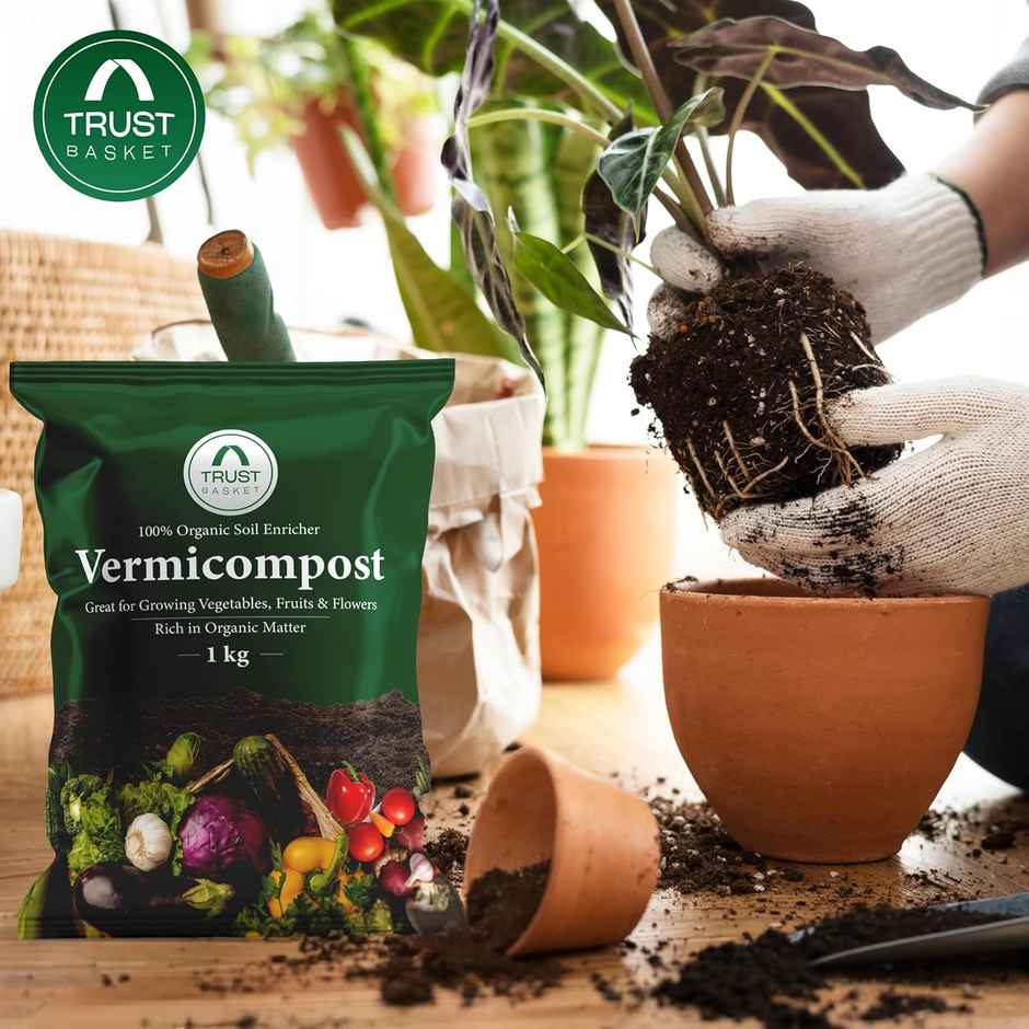 Trustbasket Vermicompost 1Kg