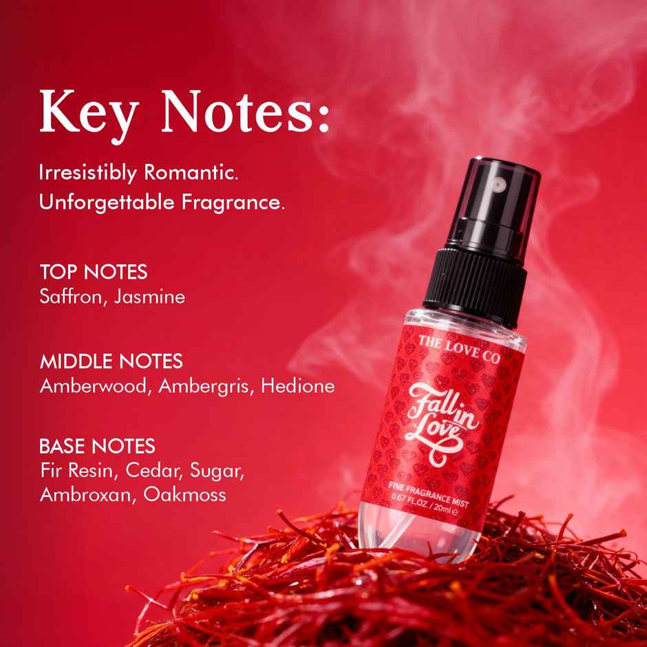 The Love Co Fall in Love Body Mist