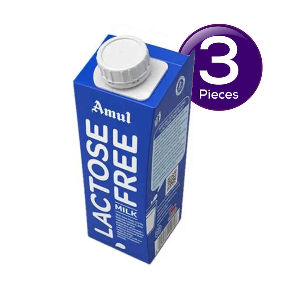 Amul Lactose Free Milk (Tetra Pack) Combo