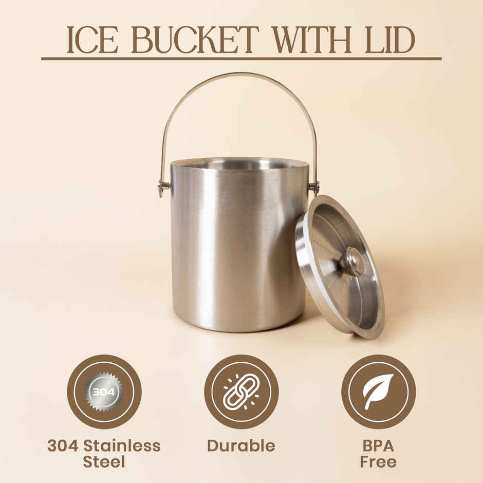 Picfest Stainles Steel Ice Bucket 1.5 L
