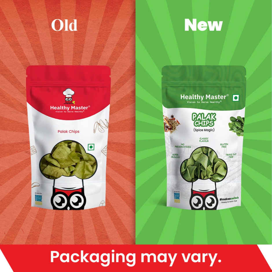 Healthy Master Palak Chips