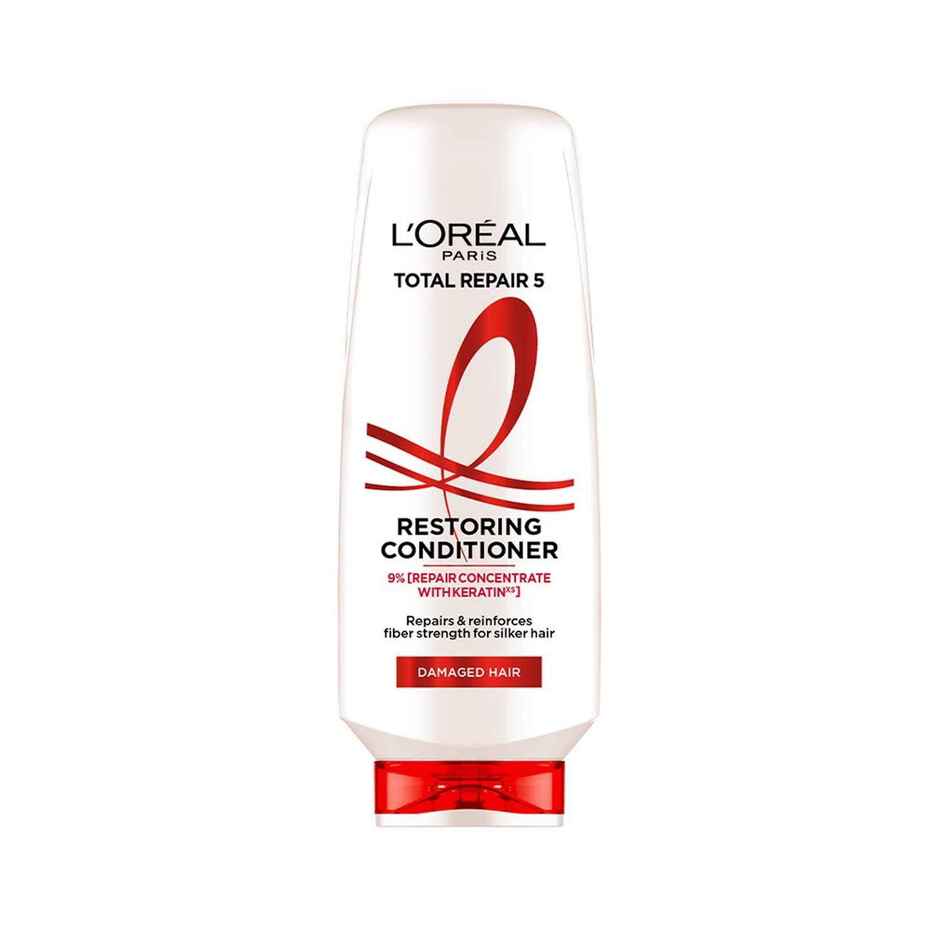 L'Oreal Paris Total Repair 5 Restoring Conditioner With Keratin XS For Damaged Hair