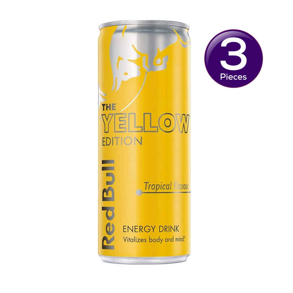 Red Bull Yellow Edition Energy Drink Combo
