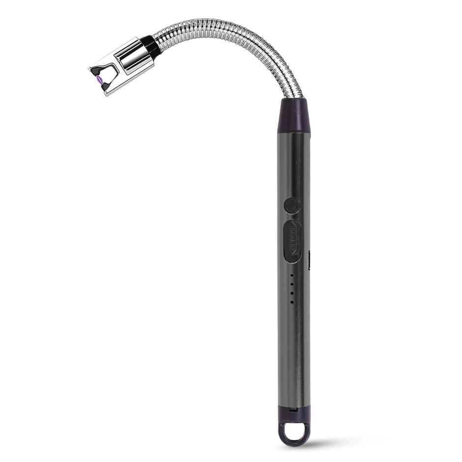 SOLARA Rechargeable Plasma Electric Gas Lighter | USB | 360 Flexible | Black