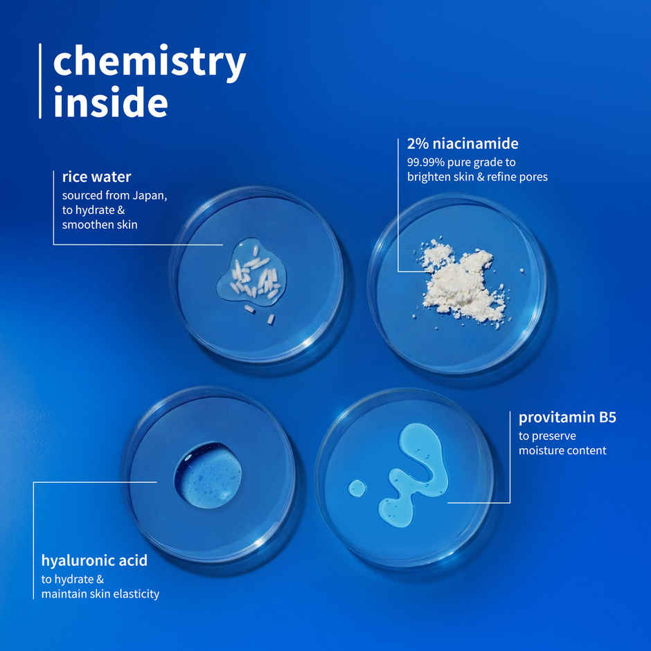 Plum Simply Bright 2% Niacinamide Face Wash With Rice Water Brightens Skin | Helps Fade Blemishes