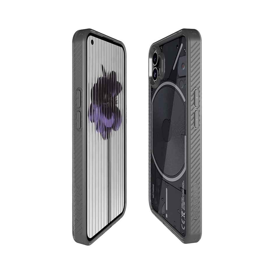 Kapaver Nothing Phone 1 5g Back Cover Case | Impulse - Moon Gray
