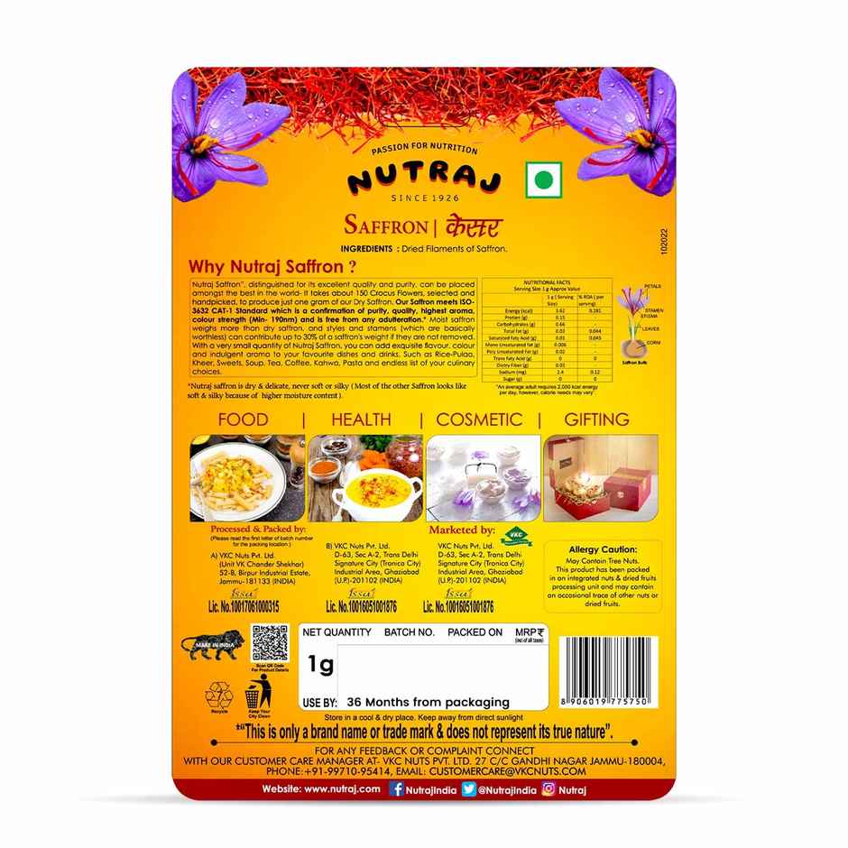 Nutraj Saffron