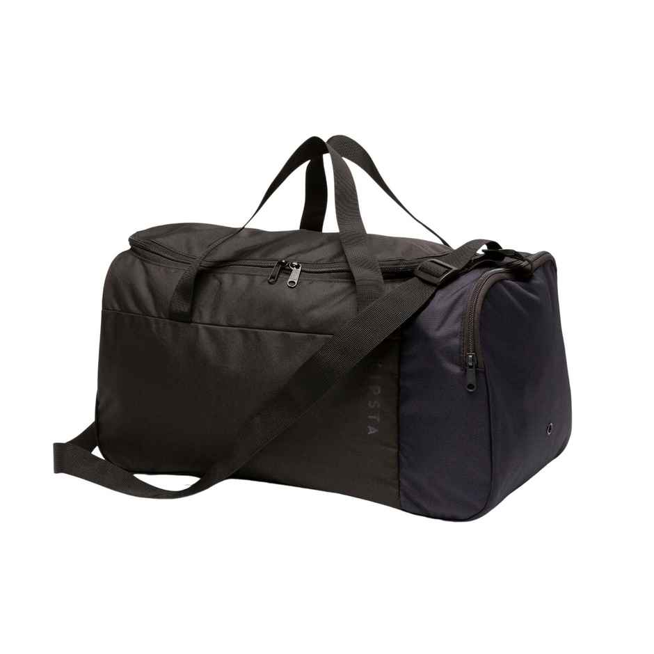 Decathlon | Unisex Solid Polyester 35 L Shoulder Strap Duffle Bag - Black